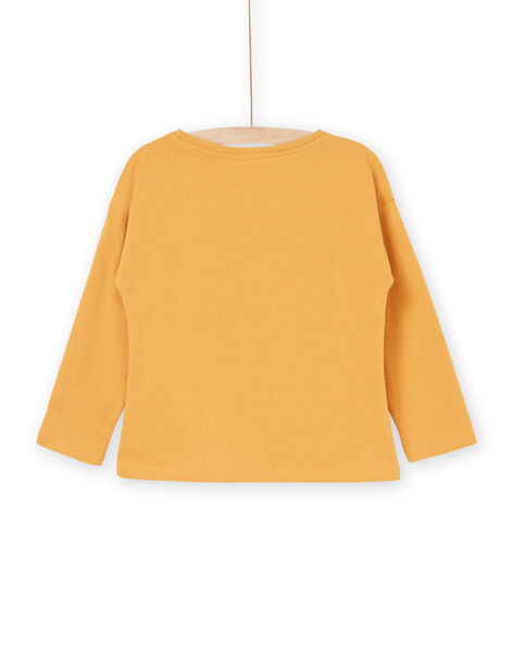 T-shirt arancione a maniche lunghe RADAYTEE2 / 23S901M3TMLB107