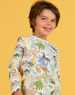 T-shirt con stampa giungla POMOTEE1 / 22W902N4TMLJ925