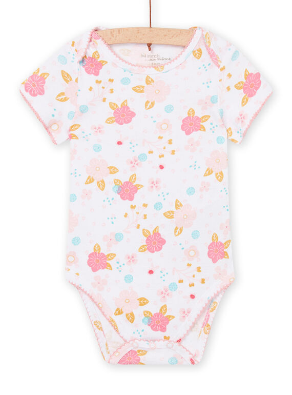Body maniche corte con stampa a fiori PEFIBODFLO / 22WH1346BDL001