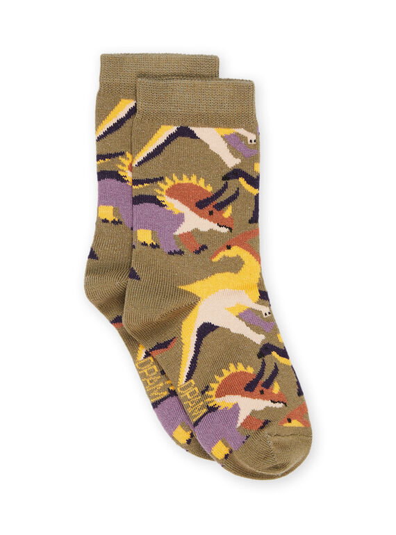 Calze con stampa dinosauro RYOJOCHO4 / 23SI0275SOQG631