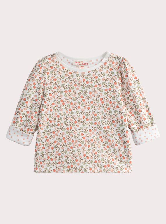 T-shirt double face con stampa neonata WILANTEE1 / 25SG0944TMLA001