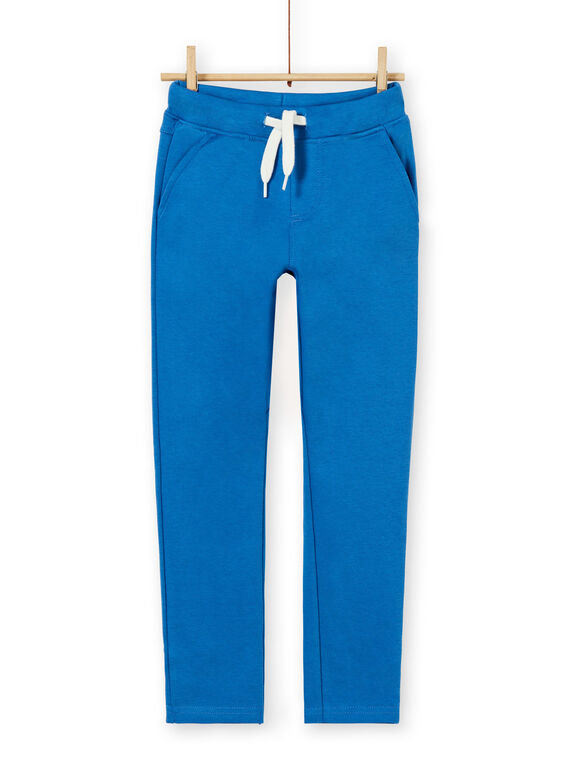 Pantaloni blu in cotone bambino LOJOPAN1 / 21S90233PAN702