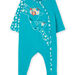 Tutina turchese con motivo giraffe