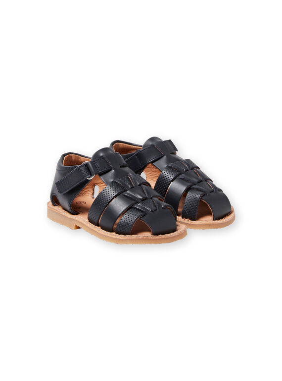 Sandali navy neonato LBGSANDENZO / 21KK3859D0E070