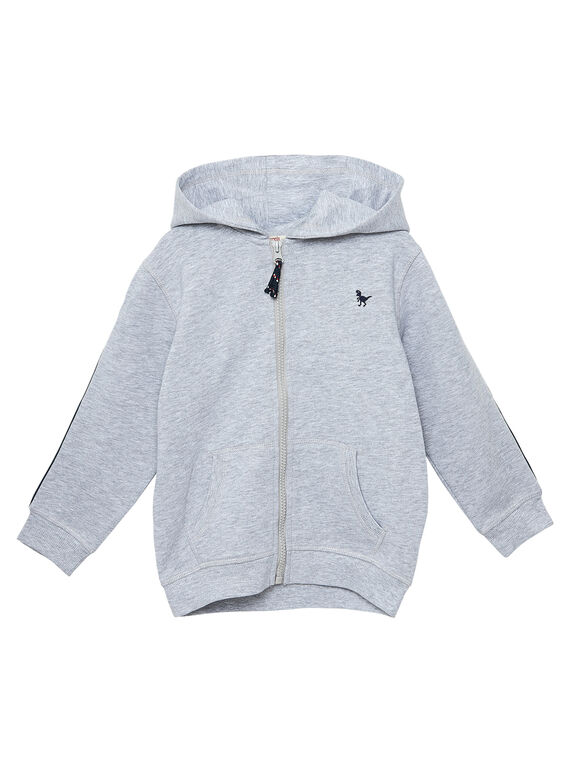 Giacca sportiva bambino grigio melange JOJOJOH2 / 20S90251D33943