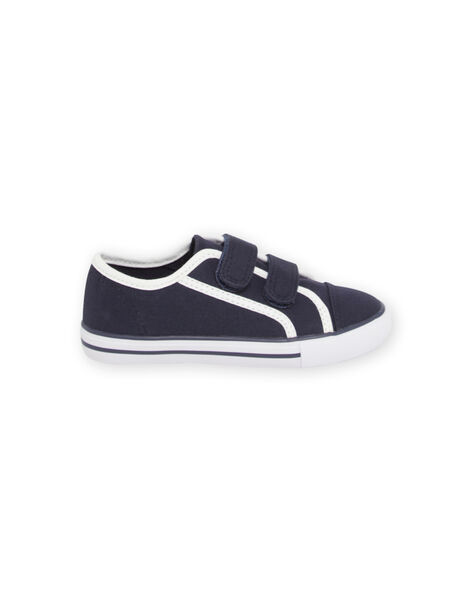 Scarpe da tennis navy e bianche bambino NOTOILNAVY / 22KK3691D16070