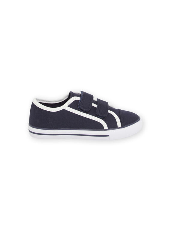 Scarpe da tennis navy e bianche bambino NOTOILNAVY / 22KK3691D16070