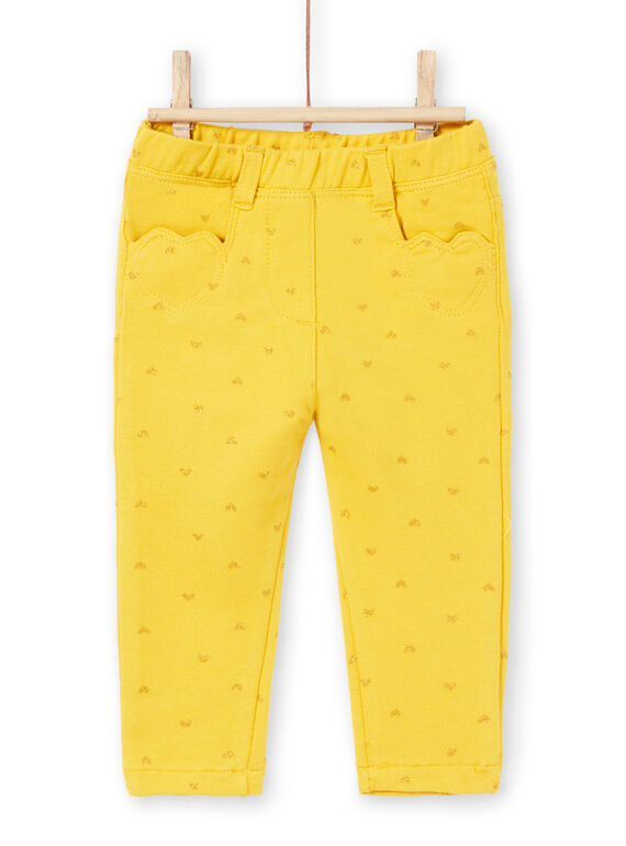 Pantaloni stampa cuore neonata LIJOPAN1 / 21SG0931PAN106