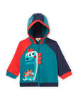 Cardigan con cappuccio multicolore PUPRIGIL / 22WG10P1GIL060