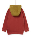 Felpa con cappuccio con stampa orso POPRASWE / 22W902S1SWE511