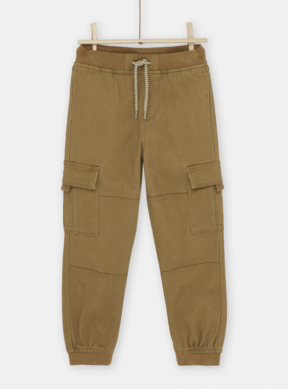 Pantaloni cargo kaki SOCOUPAN2 / 23W902L2PAN628