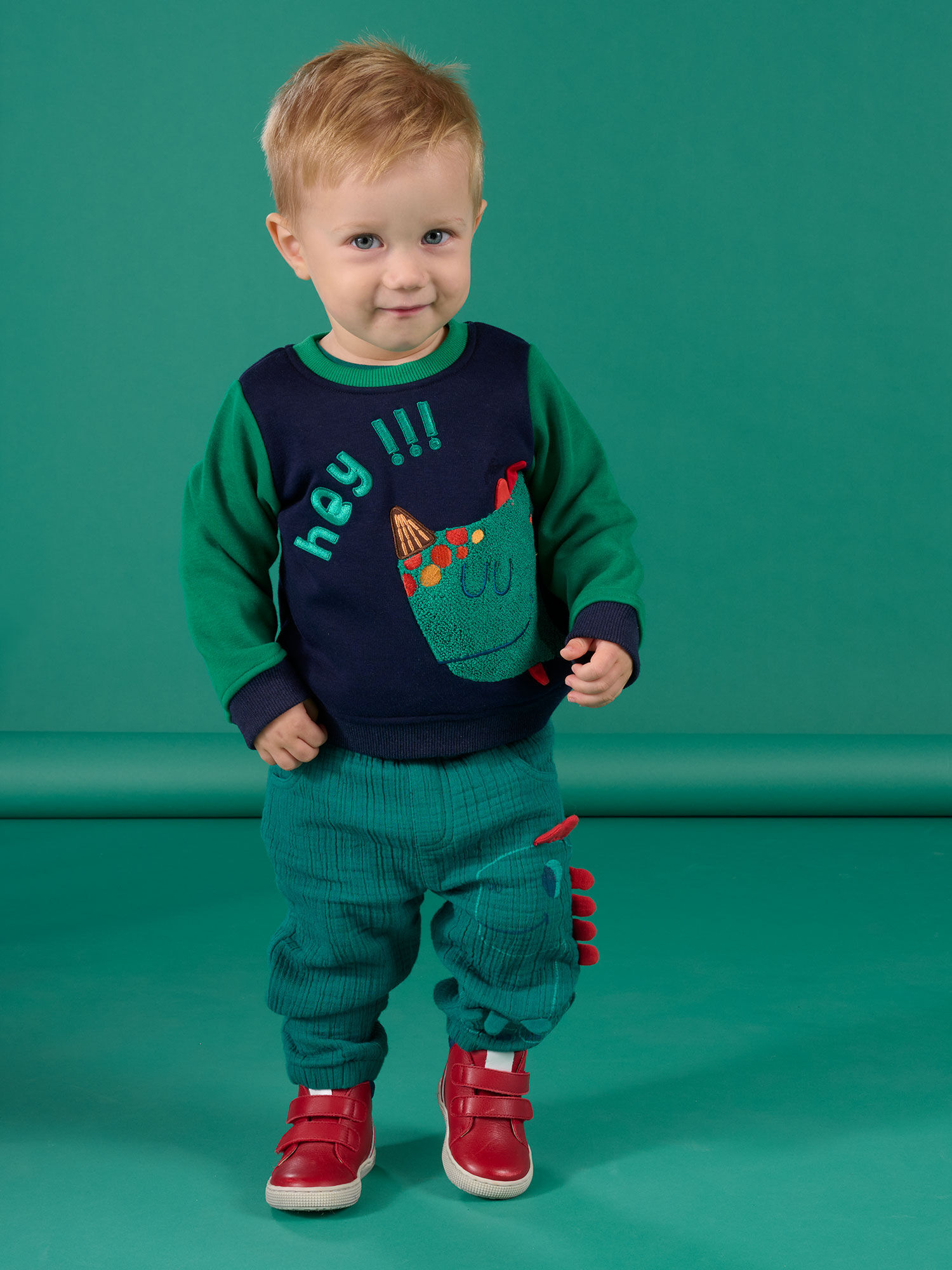 Felpa dinosauro bambino store