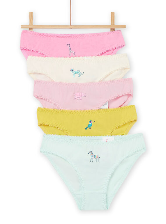 Set 5 slip con motivo animale REFALOTSEM2 / 23SH1115D5LD303