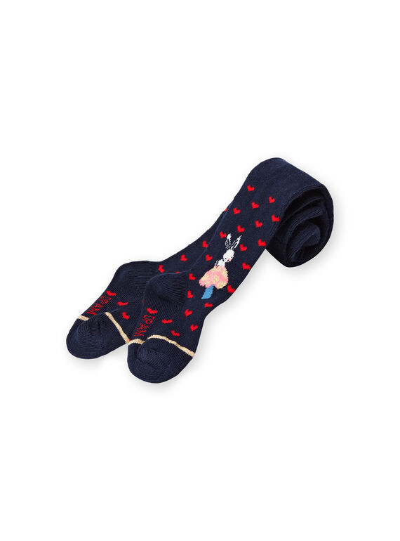 Collant navy neonata LYIHACOL / 21SI09X1COL070