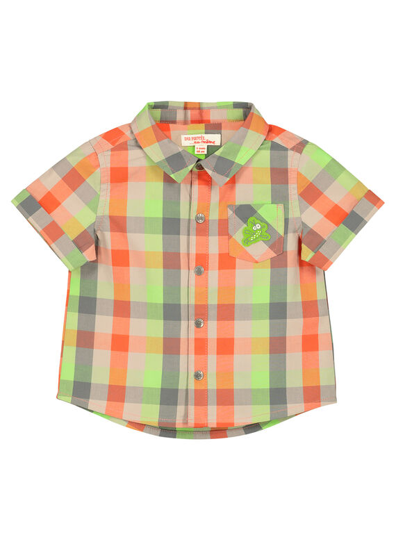 Camicia a quadri neonato FUYECHEM / 19SG10M1CHM099