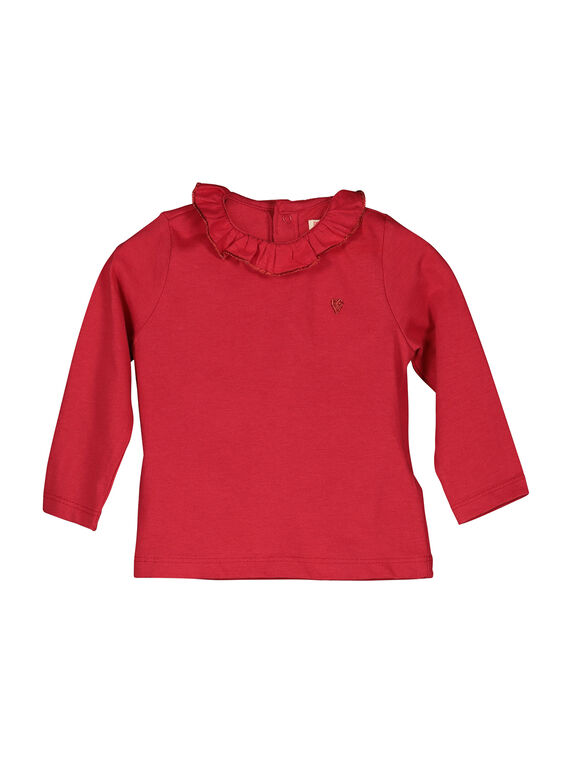 T-shirt maniche lunghe neonata FIJOBRA3 / 19SG0933BRA050