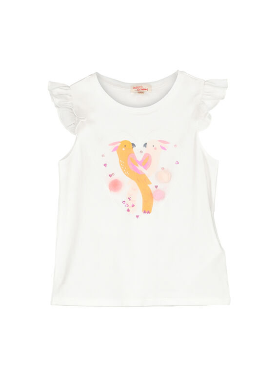 T-shirt maniche corte bambina FAPOTI3 / 19S901C1TMC000