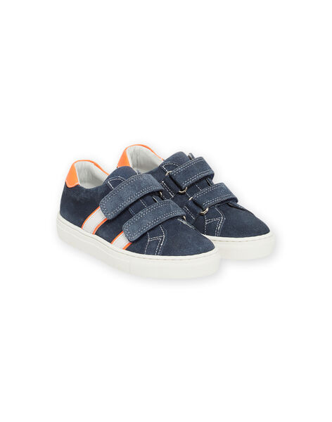 Sneakers blu con dettagli fluo bambino NOBASCOME / 22KK3633D3FC201