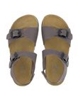 Boys' leather sandals CGNUGRIS / 18SK36W7D0E940