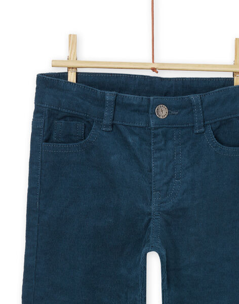 Pantaloni in tela blu POJOPAVEL2 / 22W902C3PANC225