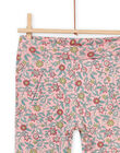 Pantaloni felpati imbottiti con stampa a fiori PARHUPANT / 22W901Q1PAN303