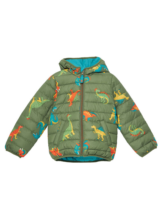 Piumino double face bambino con stampa dinosauro JOGROBLOU2 / 20S902I4BLO604