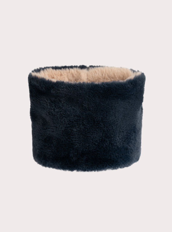  Snood in pelliccia sintetica reversibile per ragazza  VYAJOSNOO2 / 24WI01M1SNO070