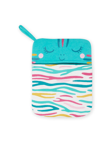 Pigiama lungo con motivo zebra 3 pezzi PEFAPYJZEB / 22WH1163PYG209