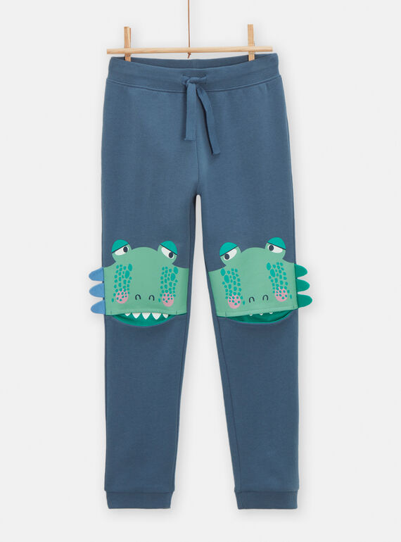 Pantaloni sportivi blu con motivo dinosauri bambino TOCOJOG / 24S902N1JGB622