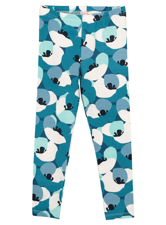 Leggings con stampa bambina FYABELEG1 / 19SI01R1CAL099