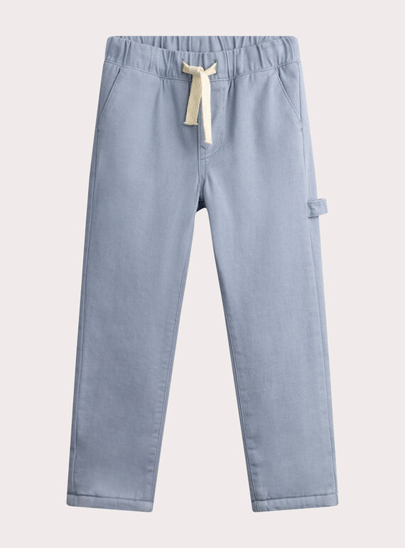 Pantaloni blu modello daddy WOKAPAN / 25S90231PAN205