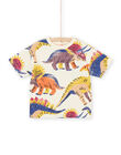 T-shirt con stampa dinosauri ROMAGTI2 / 23S902T1TMCA002