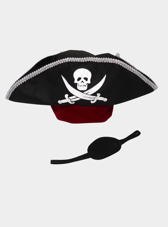 Cappello da pirata con benda sull'occhio DPAFA0015 / 22R8GG52JOU099