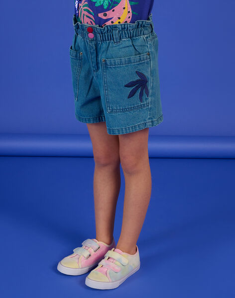 Shorts in jeans con elastico in vita RANAUSHORT / 23S901N1SHOP274