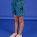 Shorts in jeans con elastico in vita