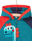 Cardigan con cappuccio multicolore PUPRIGIL / 22WG10P1GIL060