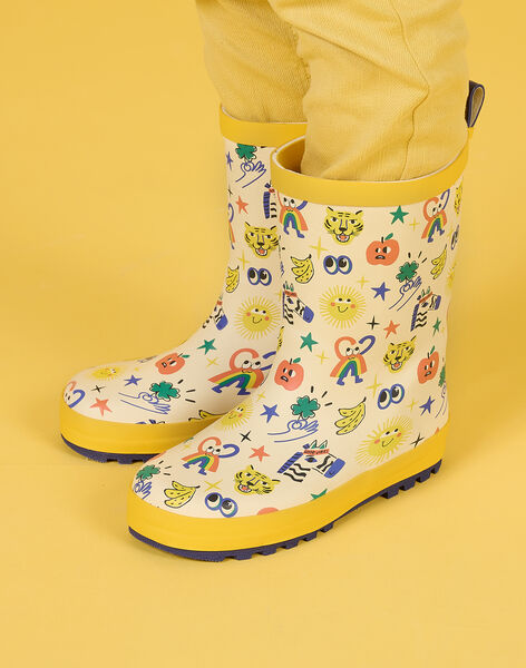 Stivali da pioggia fantasia motivo fantasia bambino NOPLUILUCKY / 22KK3663D0C080