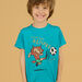 T-shirt con motivo calcio