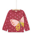 T-Shirt con stampa a pois e motivo farfalla RAMAGTEE1 / 23S901T1TML718