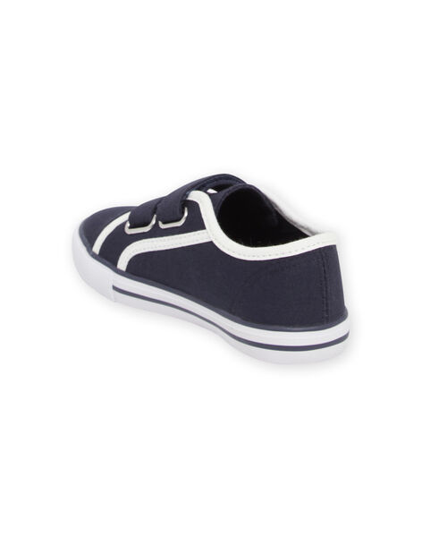 Scarpe da tennis navy e bianche bambino NOTOILNAVY / 22KK3691D16070