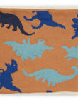 Scaldacollo in jacquard dinosauri PYOGROSNO5 / 22WI02G3SNOI814