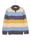 Cardigan maniche lunghe a righe POREGIL1 / 22W902T2GILJ903