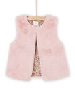 Gilet in finta pelliccia PARHUCAR2 / 22W901Q1CAR303