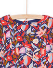 Abito con stampa a fiori RAPUROB1 / 23S901L1ROB703