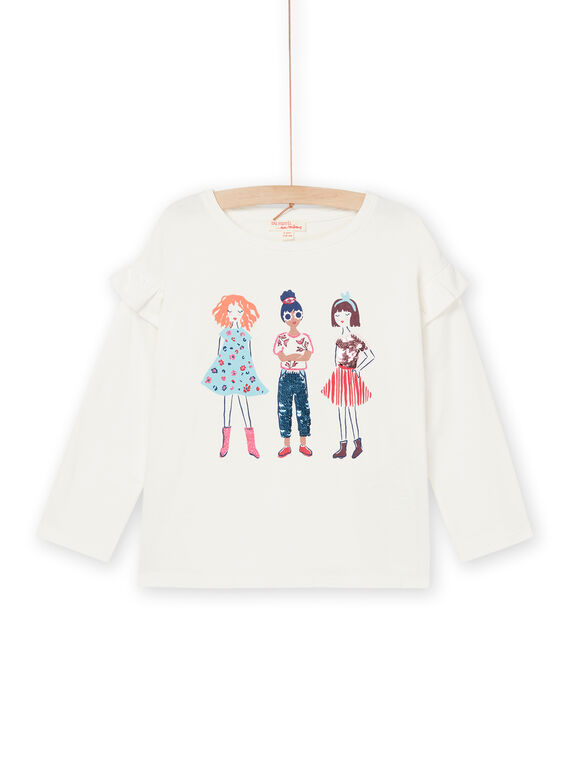 T-shirt con motivo bambine PAGOTEE4 / 22W901O3TML001