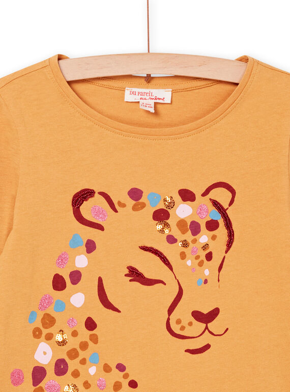 T-shirt con stampa leopardata PAMOTEE2 / 22W901N3TMLB107