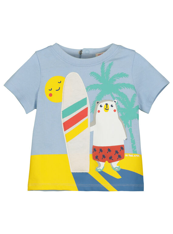 T-shirt con stampa neonato FUCUTI1 / 19SG10N1TMC213