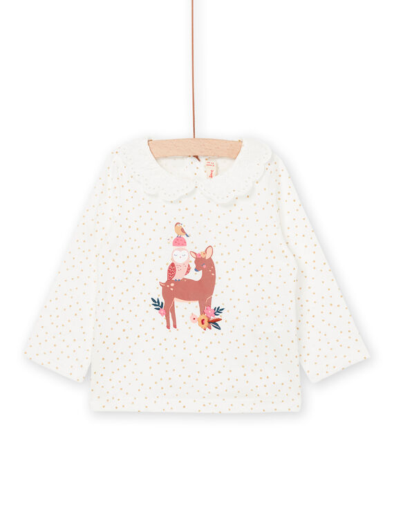 Blusa con stampa cerbiatto PIPRABRA / 22WG09S1BRA001