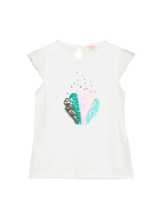 T-shirt maniche corte bambina FANETI3 / 19S901B3TMC000