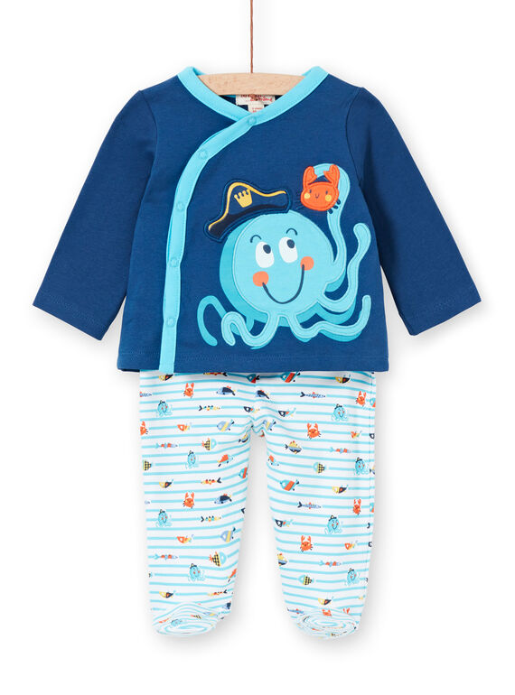 Pigiama corredo bambino felpato piovra LEGAPYJPIE / 21SH1451PYJC230